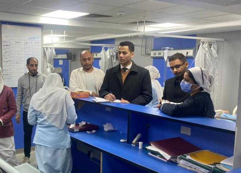 الصحة: فريق الحوكمة والمراجعة الداخلية يتفقد مستشفى أطفيح المركزي ووحدتي القبابات وصول