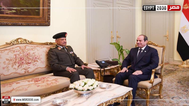 السيسي ووزير الدفاع