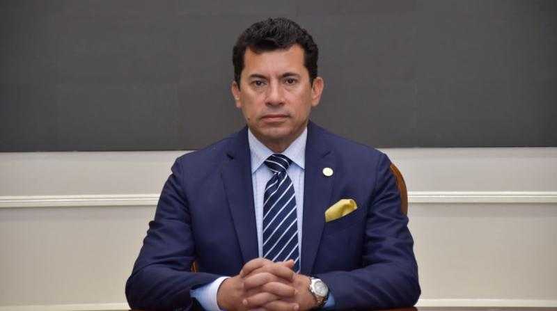 «وزير الشباب والرياضة: القيادة السياسية مهتمة جدًا بملف الرياضة ونطمح لاستضافة كأس العالم والأولمبياد