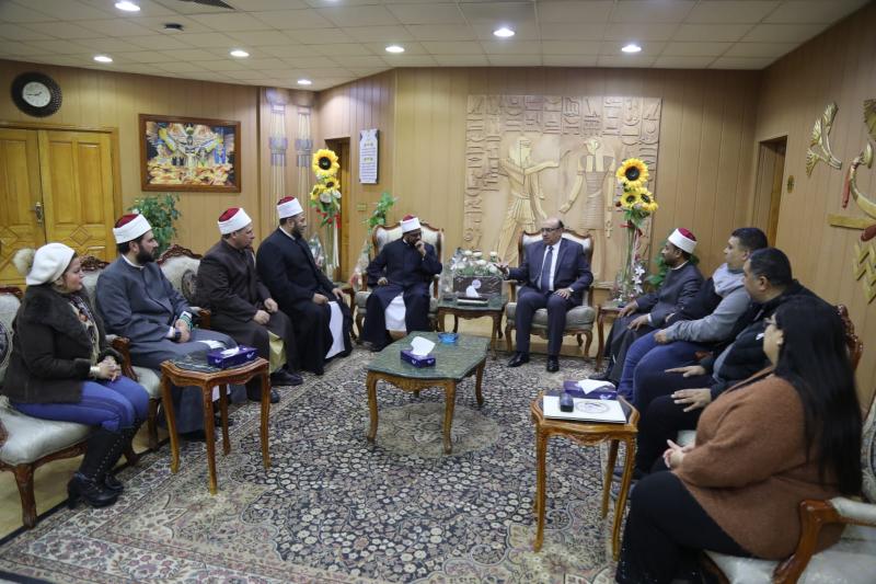 جانب من اللقاء 