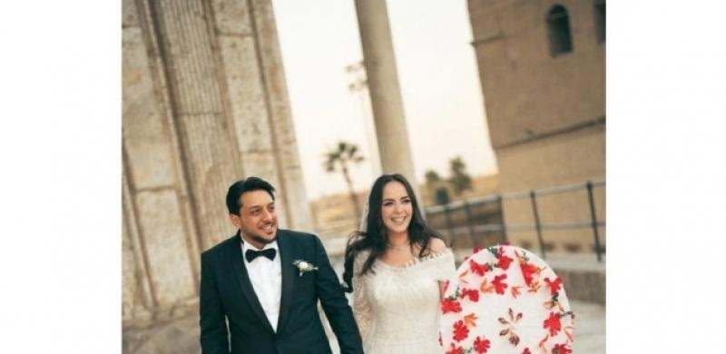 حفل زفاف سارة درزاوي