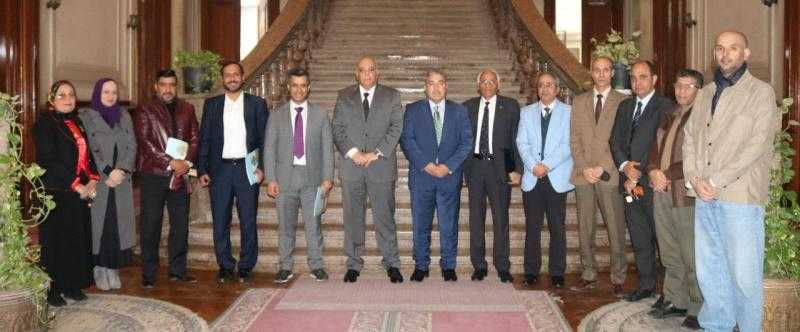 بحوث الصحراء يستقبل وفد المركز الوطني السعودي لمكافحة التصحر لمناقشة سبل التعاون في المجالات المشتركة