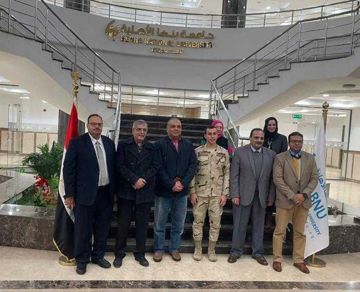 لاسهاماتهم المتميزة الهيئة الهندسية للقوات المسلحة تكرم قيادات جامعة بنها الأهلية