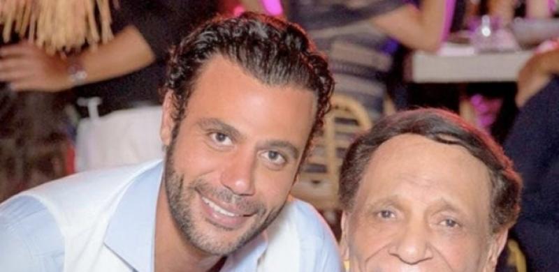 عادل إمام ونجله محمد إمام
