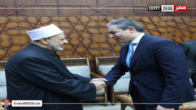 نقيب الإعلاميين وشيخ الأزهر