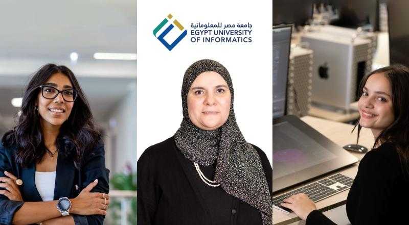 رئيس جامعة مصر للمعلوماتية: الفتيات الأكثر اقبالا على الفنون الرقمية والتصميم .. و64% نسبة السيدات في هيئة التدريس