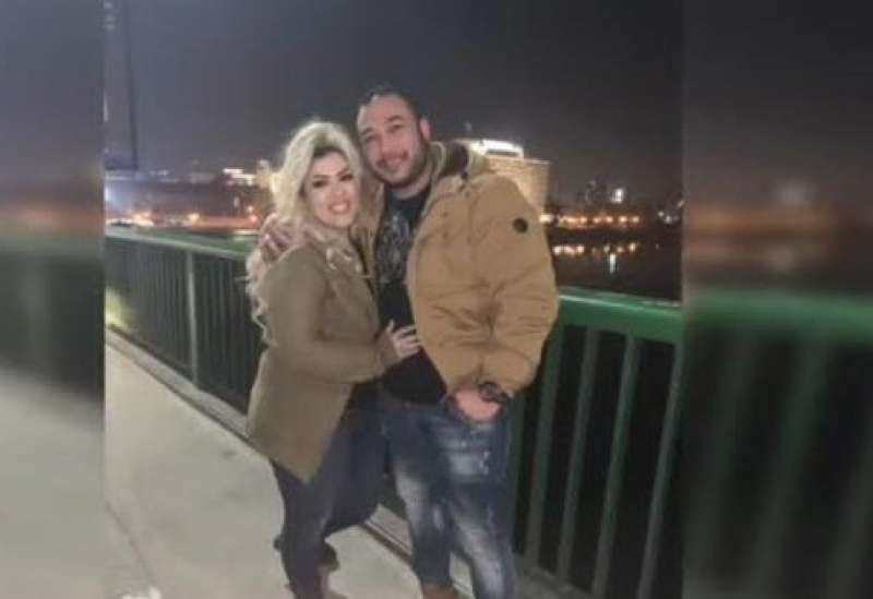 الضحية وزوجها 