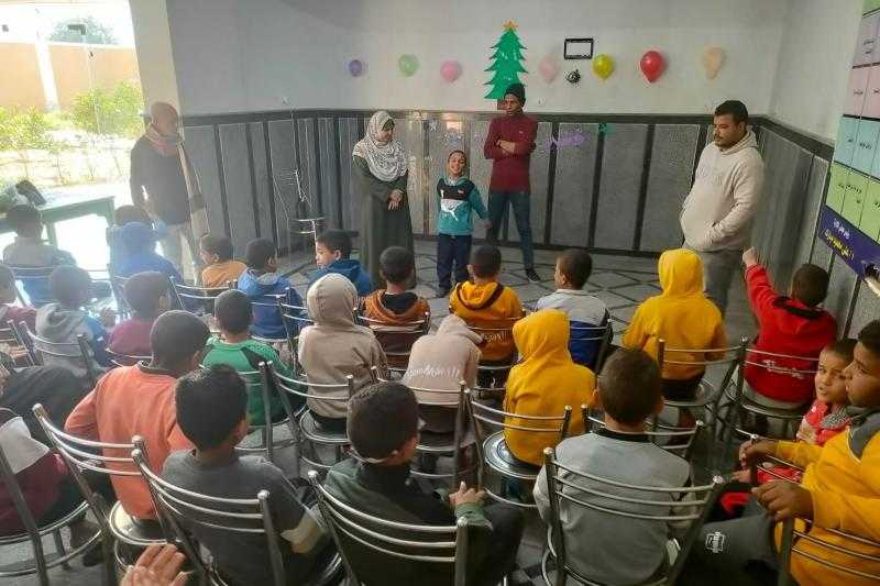 الثقافة بسوهاج تحتفل بالعام الجديد بمؤسسة البنين لرعاية الأيتام