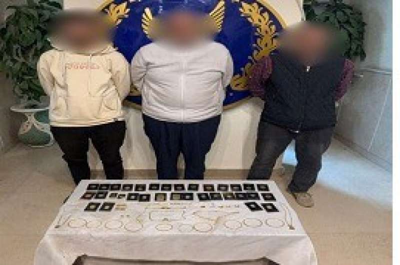 المتهمين بالسرقة 