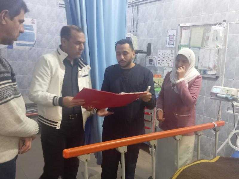 وكيل وزارة الصحة بالبحيرة يتفقد العمل بمستشفى حوش عيسى المركزي