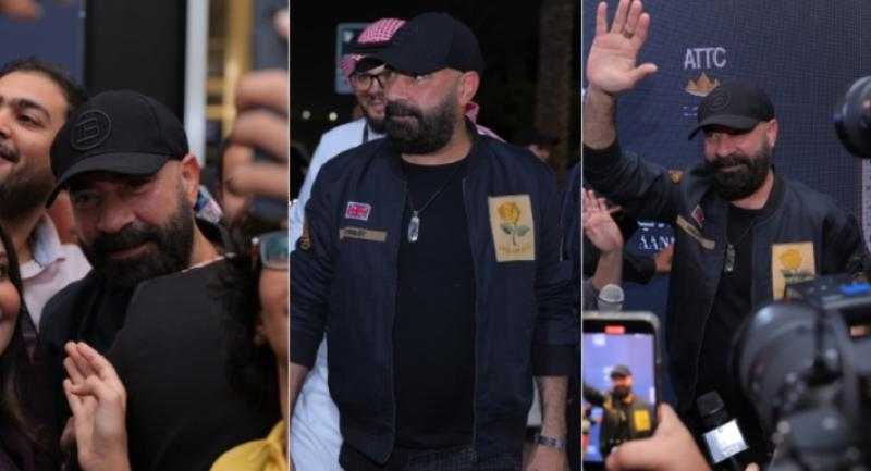 محمد سعد يحتفل بعرض ”الدشاش” في السعودية