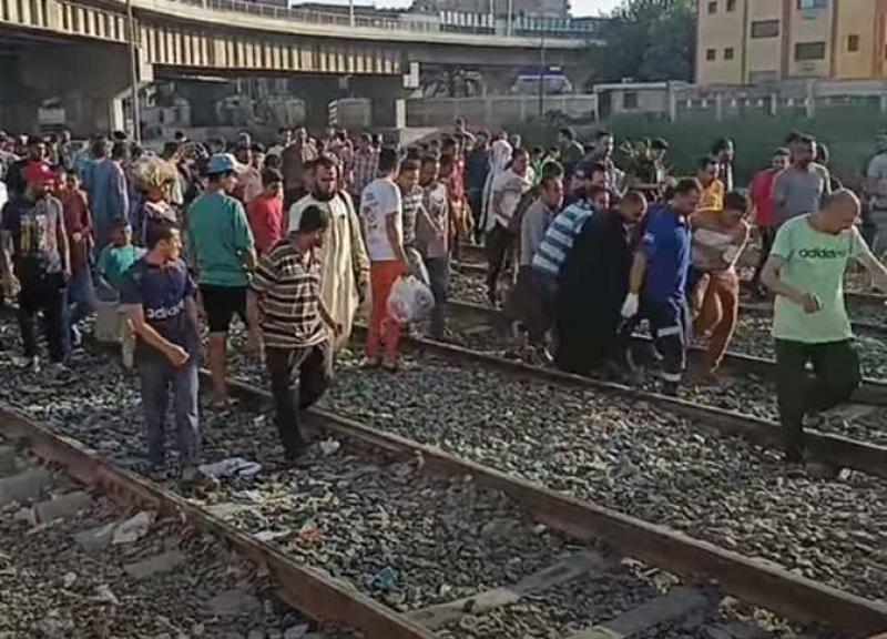 حادث قطار المنيا