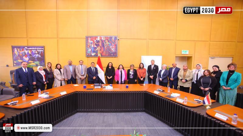 وزيرة التضامن الاجتماعي