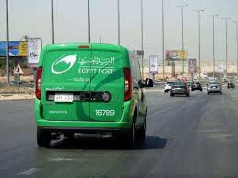 إنقلاب سيارة بريد
