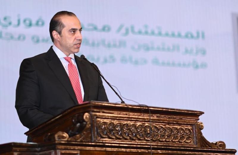  المستشار محمود فوزي، وزير الشئون النيابية والقانونية