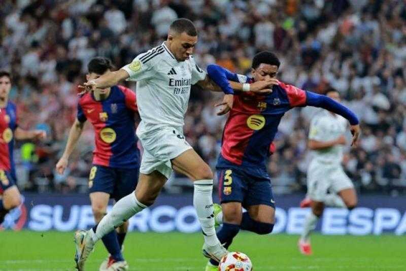 برشلونة يكتسح ريال مدريد بخماسية ويتوج ببطولة كأس السوبر الإسباني