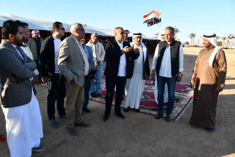 محافظ جنوب سيناء يتابع الاستعدادات النهائية لانطلاق المهرجان العربي للهجن والتراث بشرم الشيخ