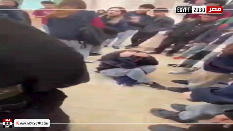خناقة مدرسة التجمع