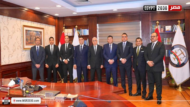 النائب العام يستقبل رئيس نيابة استئناف طنطا