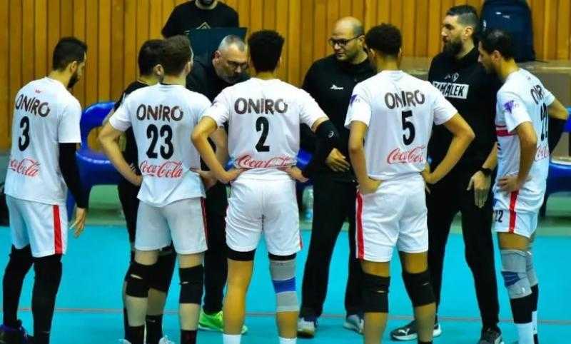الزمالك يواجه سبورتنج في نصف نهائي كأس السوبر الطائرة