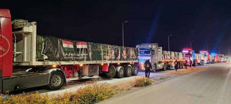 شيخ الأزهر: بيت الزكاة والصدقات يُسير قافلته الإغاثية التاسعة إلى قطاع غزة