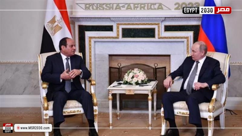 الرئيس السيسي وبوتين