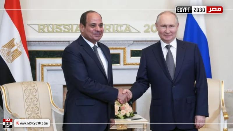 الرئيس السيسي وبوتين