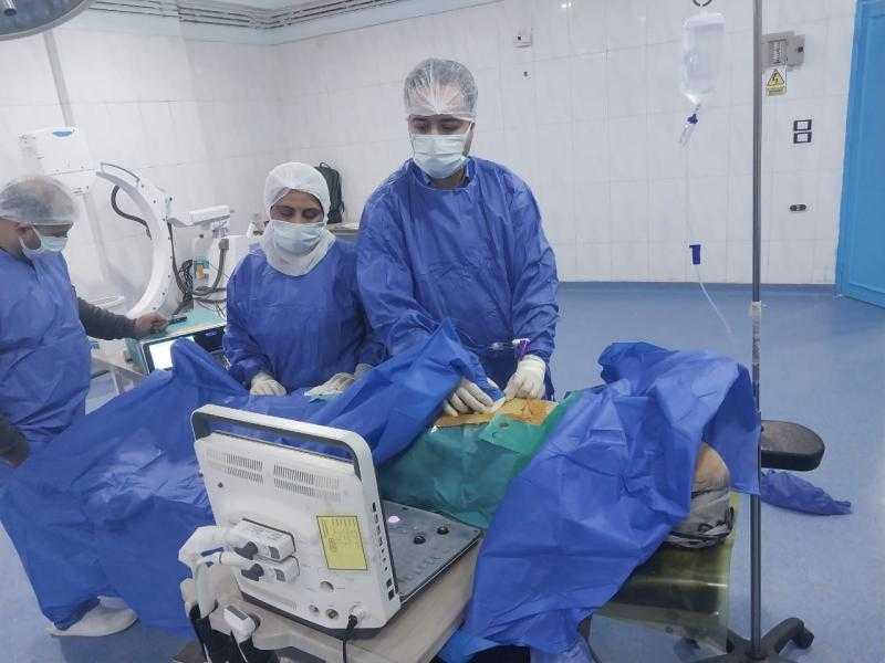 علاج ورم سرطاني بالكبد بالكي الحراري بمستشفى السعديين المركزي للمرة الأولى بالشرقية