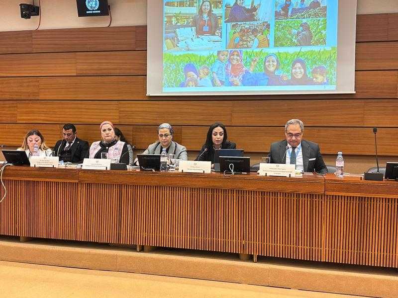 وزيرة التضامن الاجتماعي: مصر تعمل على تعزيز التنمية المستدامة من خلال السياسات الموجهة نحو الأسرة