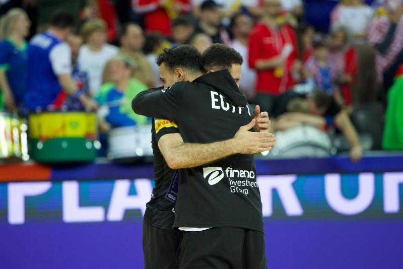 محمد علي حارس مرمى منتخب اليد: مباراة سلوفينيا كانت قوية وتأثرنا بالغيابات