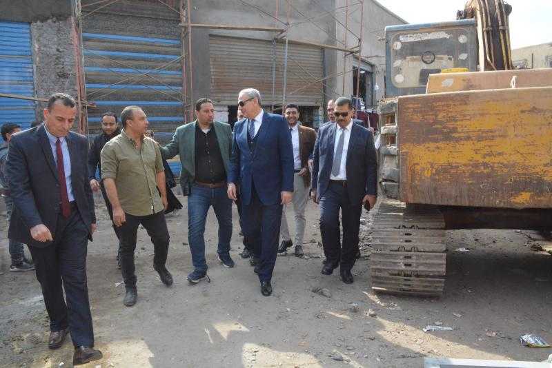 محافظ الغربية يتفقد أعمال تطوير محيط المسجد الأحمدي لتحسين الصورة البصرية و المشهد الحضري لمحيط المسجد