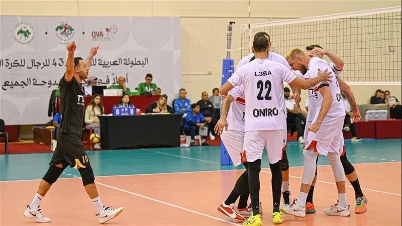 الزمالك يتوج بلقب البطولة العربية للكرة الطائرة بعد فوزه على الأهلي 3-0