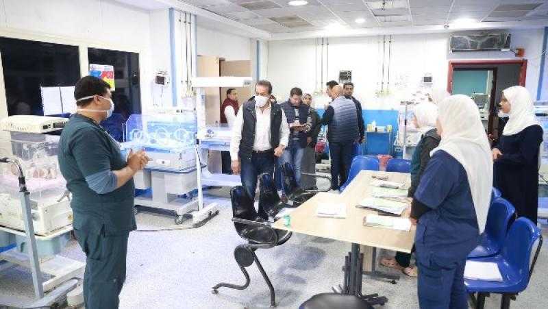وزير الصحة يوجه بسرعة رفع كفاءة قسم الطوارئ بمستشفى غرب النوبارية المركزي