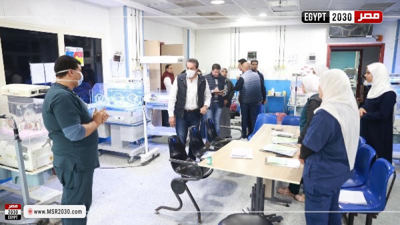 وزير الصحة يوجه بسرعة رفع كفاءة قسم الطوارئ بمستشفى غرب النوبارية المركزي