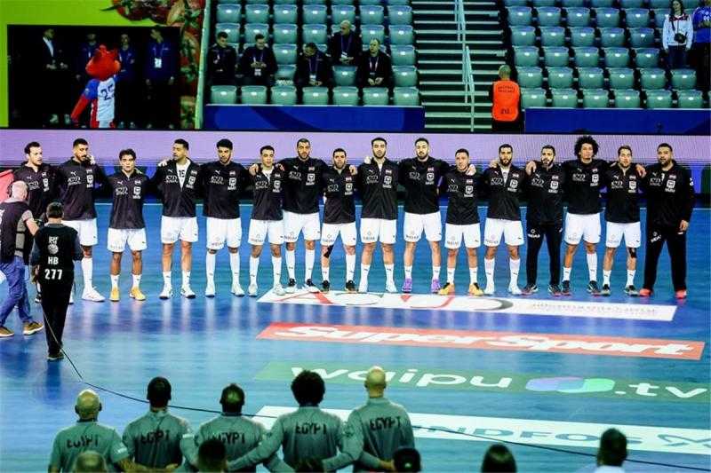 منتخب مصر يرتدي الزي الأبيض في مواجهة كاب فيردي ببطولة العالم لكرة اليد