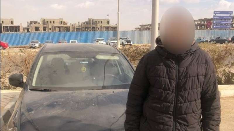 ضبط قائد سيارة 