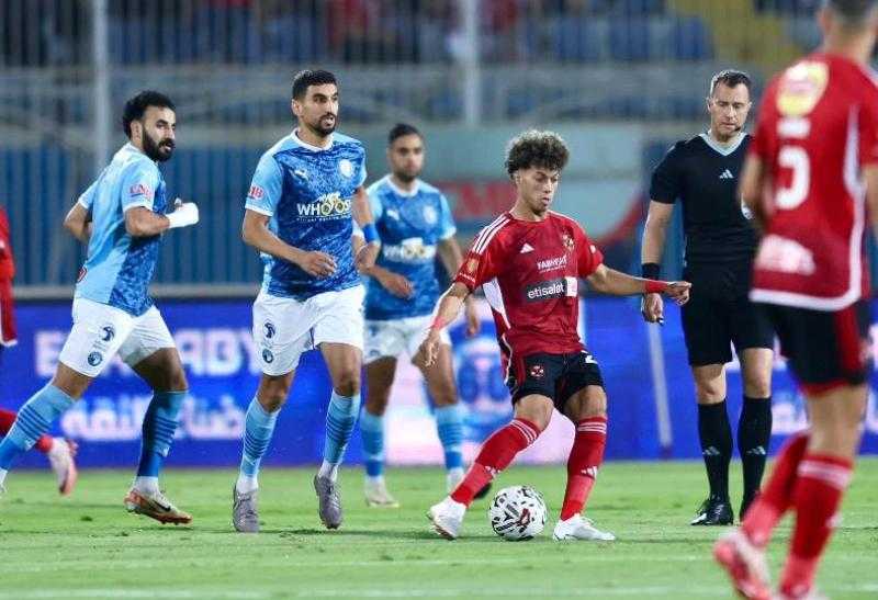 إبراهيم عادل يقود هجوم بيراميدز لمواجهة الأهلي