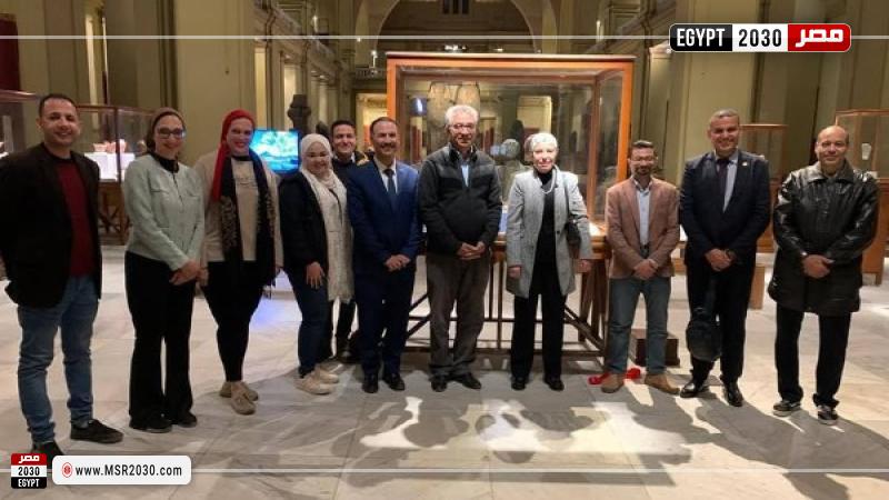 معرض في المتحف المصري بالقاهرة