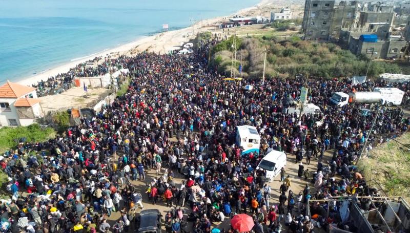 عودة الفلسطينيين إلى شمال غزة