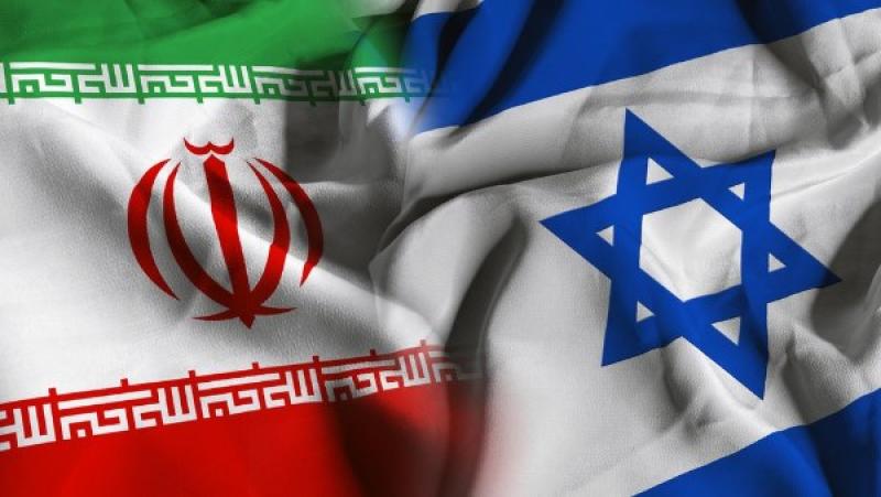 علم إيران وإسرائيل 