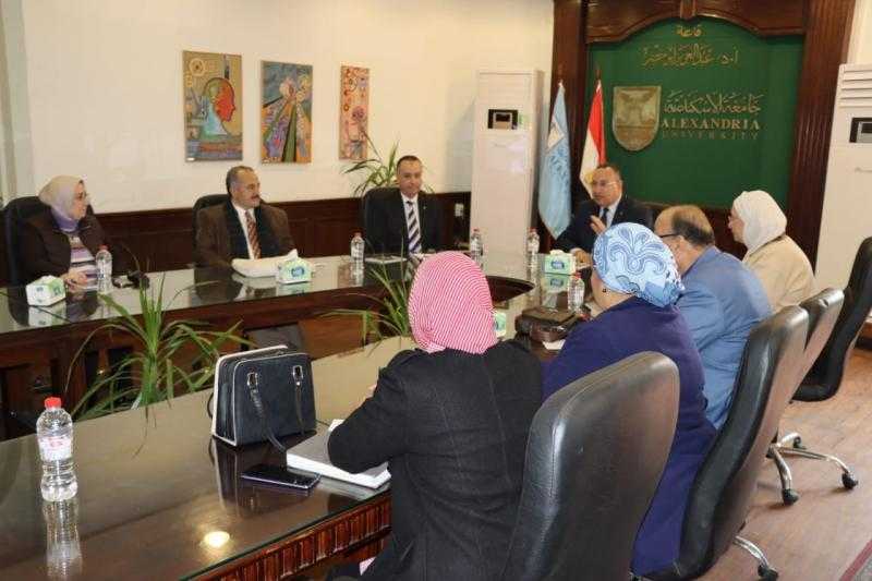 رئيس جامعة الإسكندرية يشهد اللقاء التعريفي بمتطلبات النداء الثاني للمشروعات البحثية لبرنامج التعاون الإقليمي الأوروبي Interreg NEXT MED