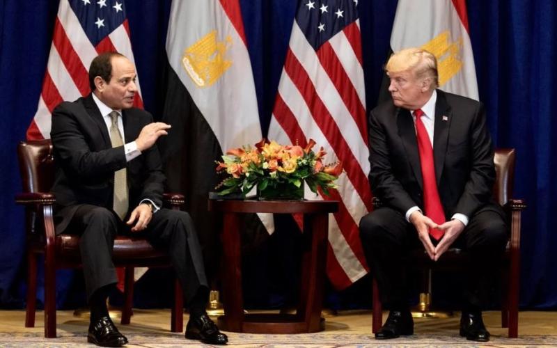 مصدر رفيع المستوى: لا صحة لما تناولته بعض وسائل الإعلام باتصال هاتفي بين السيسي وترامب