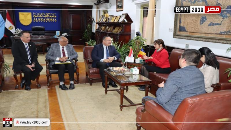 رئيس جامعة الإسكندرية