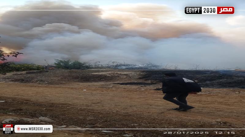 حريق الشروق