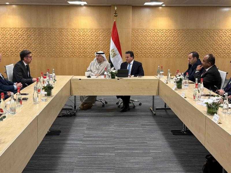 وزير الصحة يبحث سبل التعاون مع شركة boston scientific المتخصصة في التكنولوجيا الحيوية والهندسة الطبية
