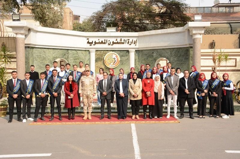 زيارة ميدانية لطلاب إعلام بني سويف لإدارة الشئون المعنوية للقوات المسلحة