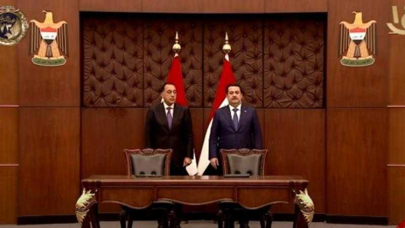 مدبولي ونظيره العراقي يشهدان فعاليات الملتقى الاقتصادي بين البلدين