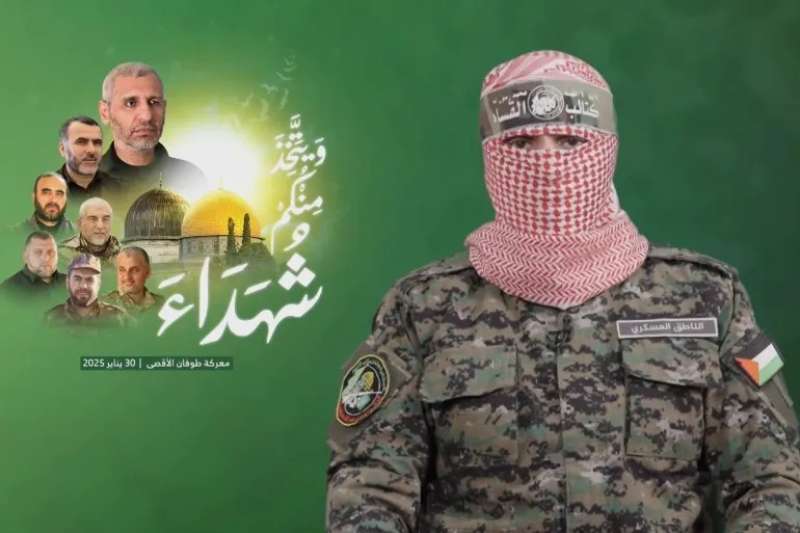 أبو عبيدة ينعي محمد الضيف