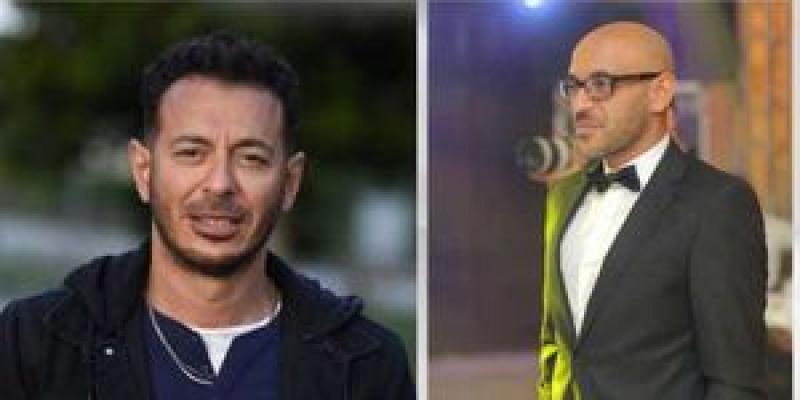 مصطفى شعبان وشقيقه 