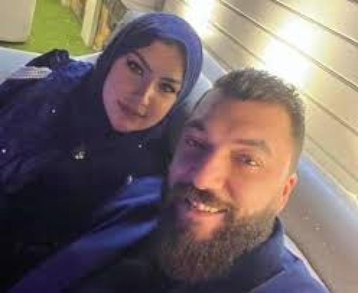 الميكب آرتيست نورا بلال  وزوجها 